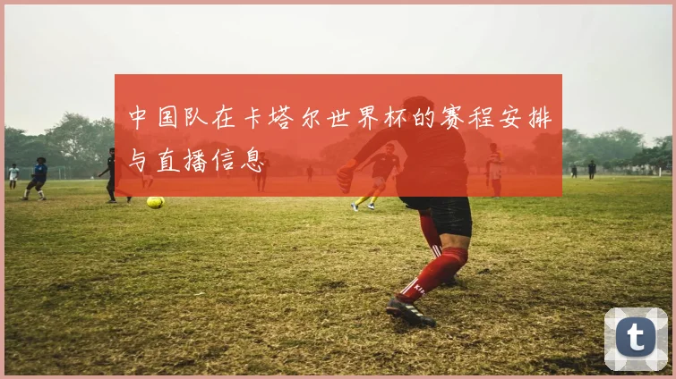 中国队在卡塔尔世界杯的赛程安排与直播信息