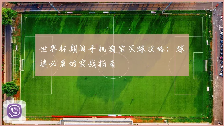 世界杯期间手机淘宝买球攻略：球迷必看的实战指南